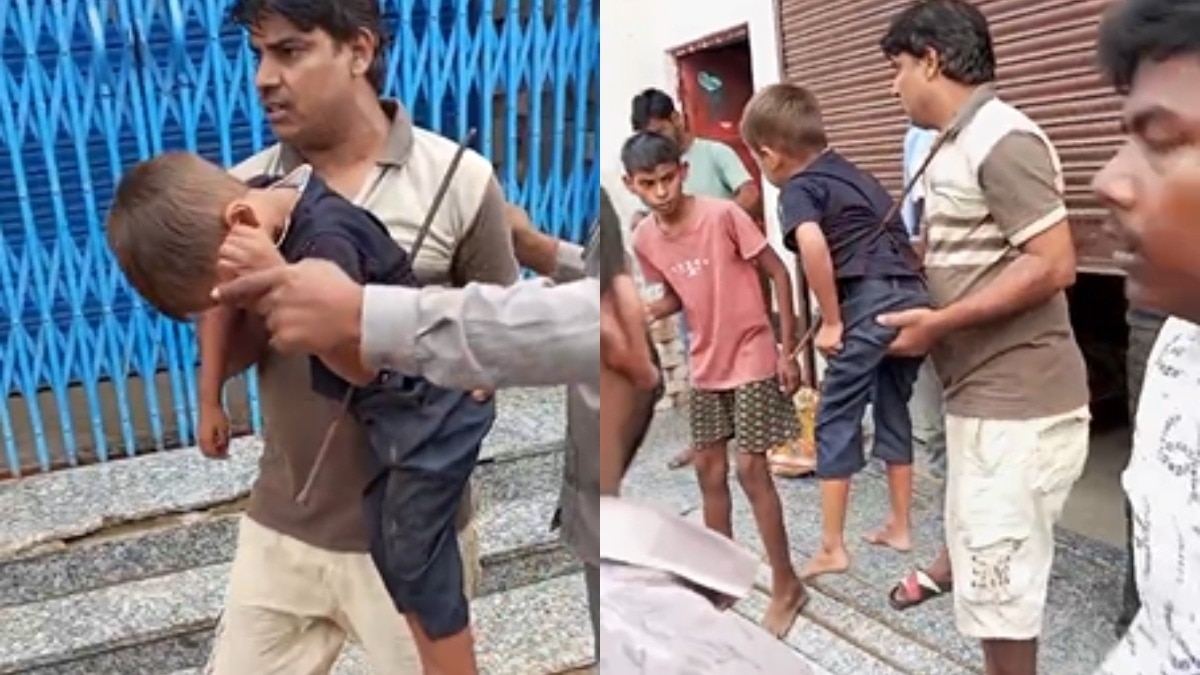 Video: छत से गिरा मासूम, लोहे की सरिया पेट से हुआ आर-पार, हालत नाजुक