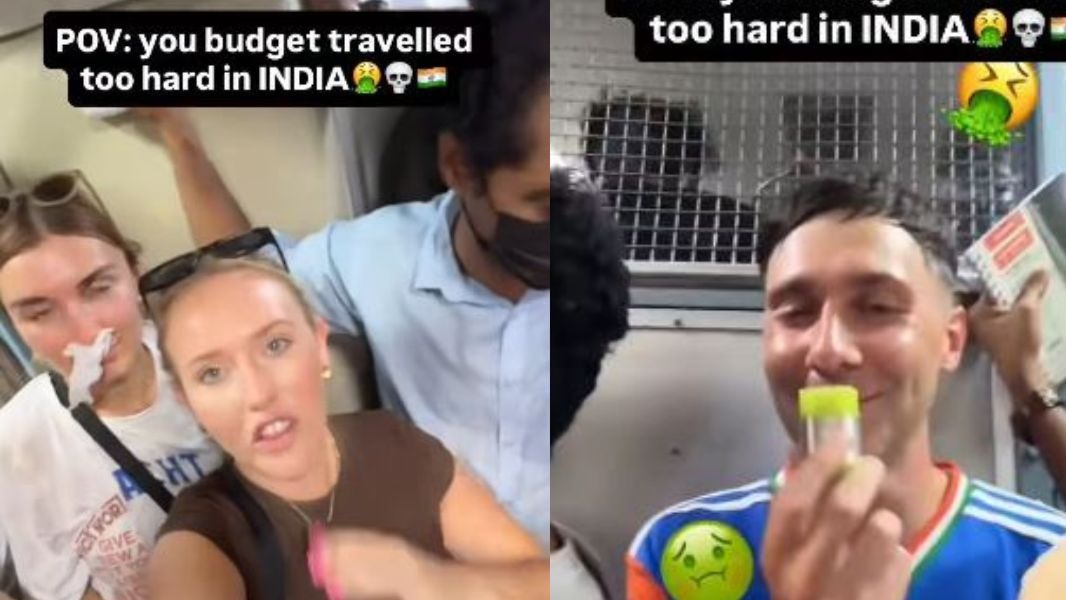 खचाखच भरी ट्रेन में घुसी विदेशी महिला, वीडियो बनाकर बताया क्या-क्या फेस किया?