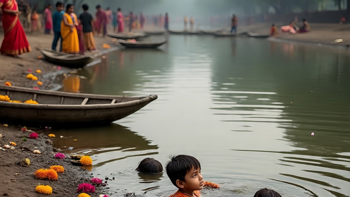 दो दिनों में डूबने से नौ लोगों की जान जा चुकी है.(Photo: AI-generated)