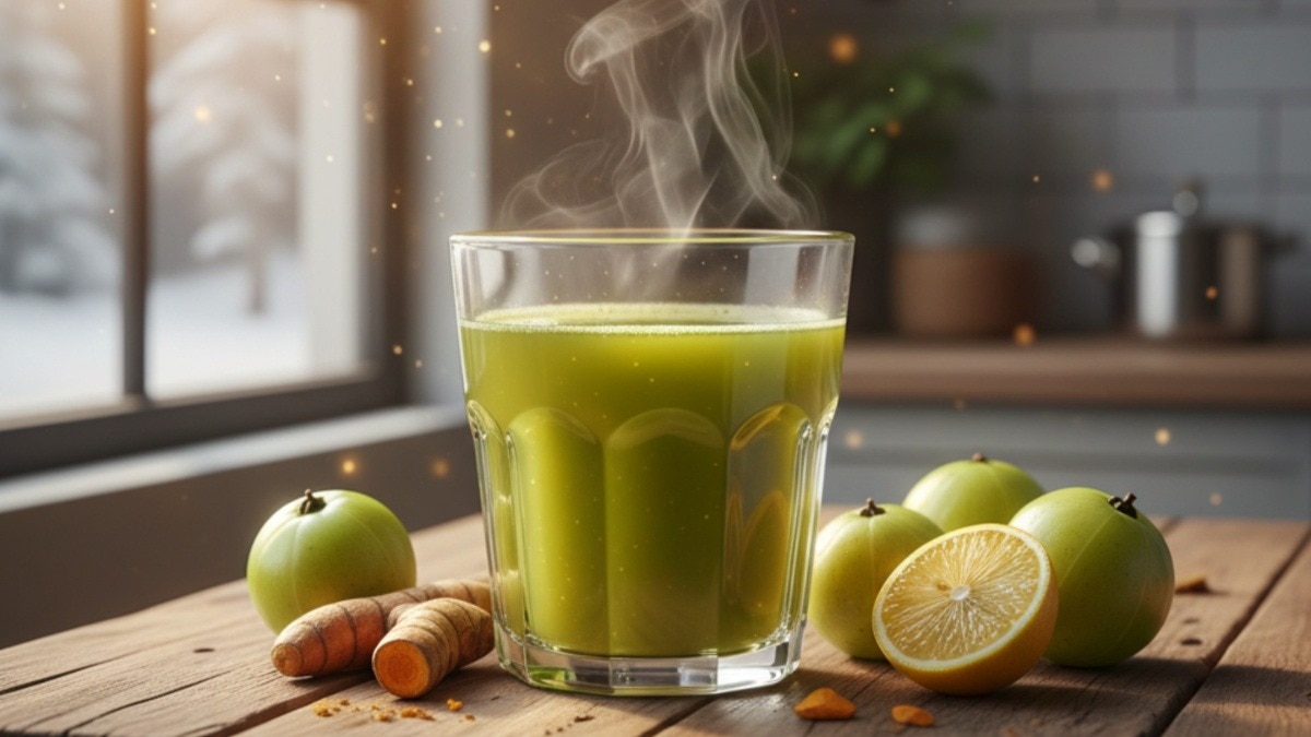 Amla Water with Turmeric (Photo: AI generated)