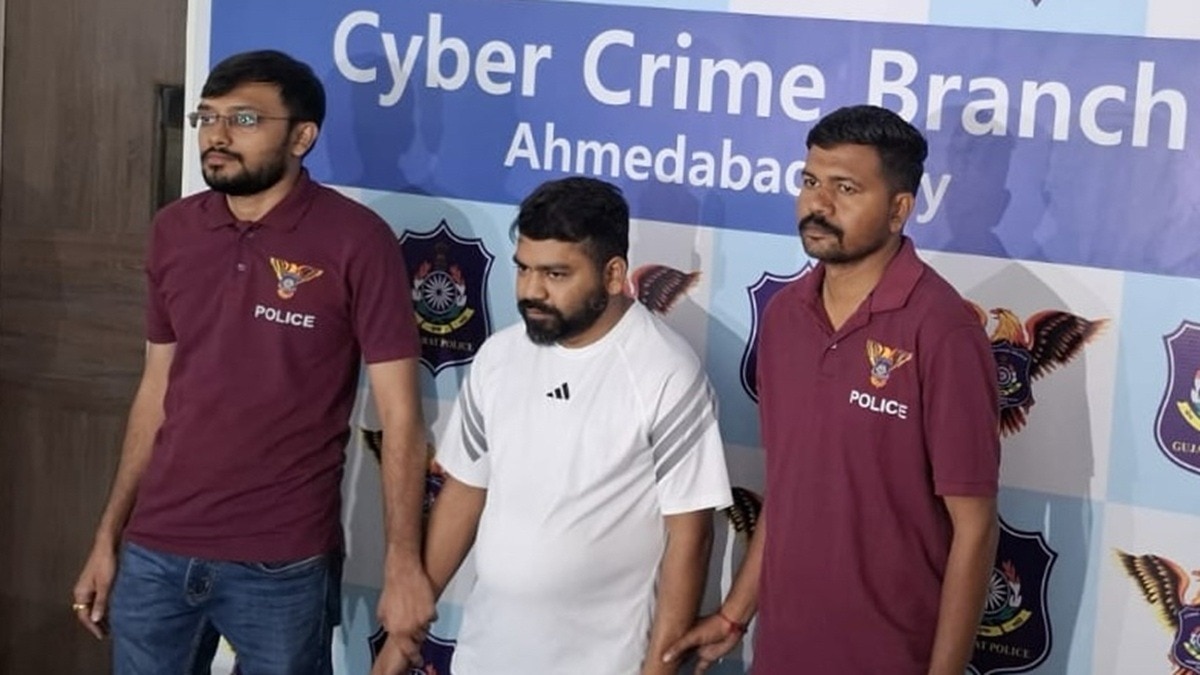 MAN Nabbed by cyber crime branch