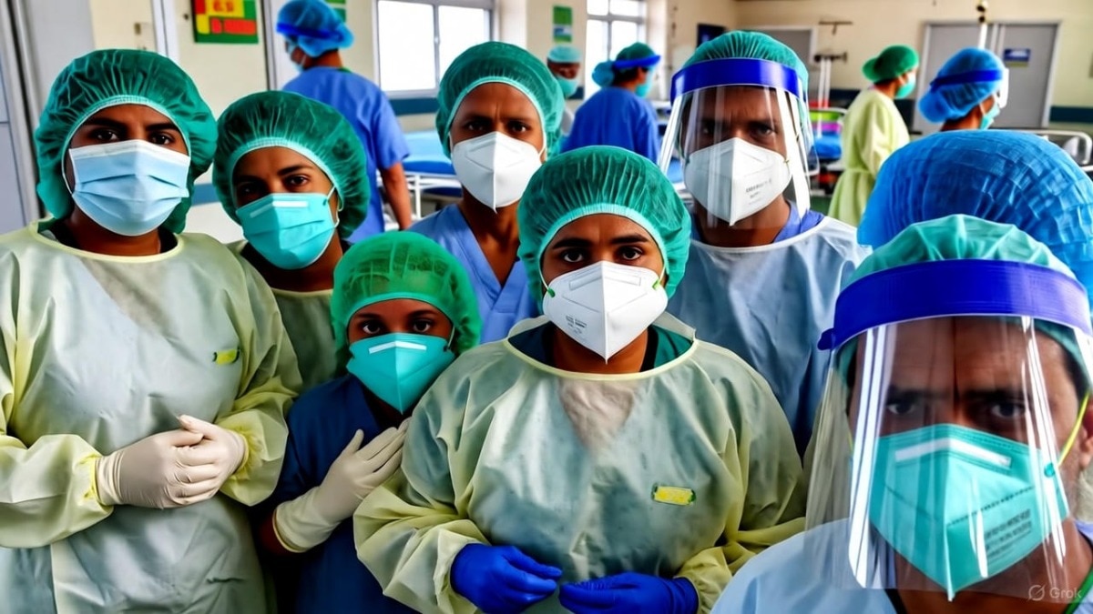 कोविड में जान गंवाने वाले डॉक्टरों को लेकर सुप्रीम कोर्ट सख्त (Rep. Photo By AI)