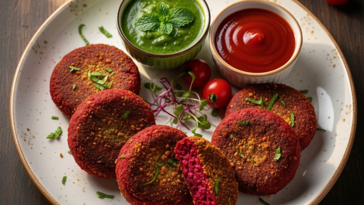 Beetroot Cutlets (Photo: AI Generated)