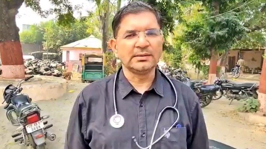 Shamli, a doctor had leveled serious allegations against police (Photo- Screengrab)