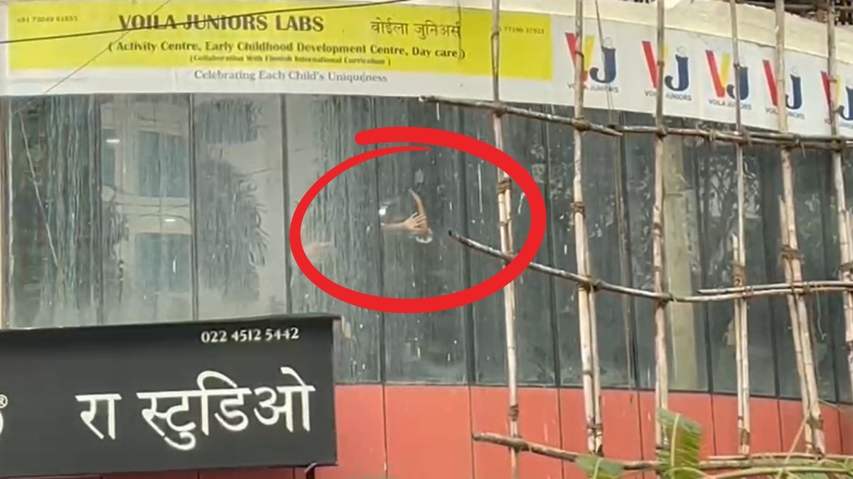 खिड़की से मदद मांगते किडनैप बच्चे, बाहर रोते-बिलखते पेरेंट्स... मुंबई के स्टूडियो के बाहर दिखा खौफनाक मंजर