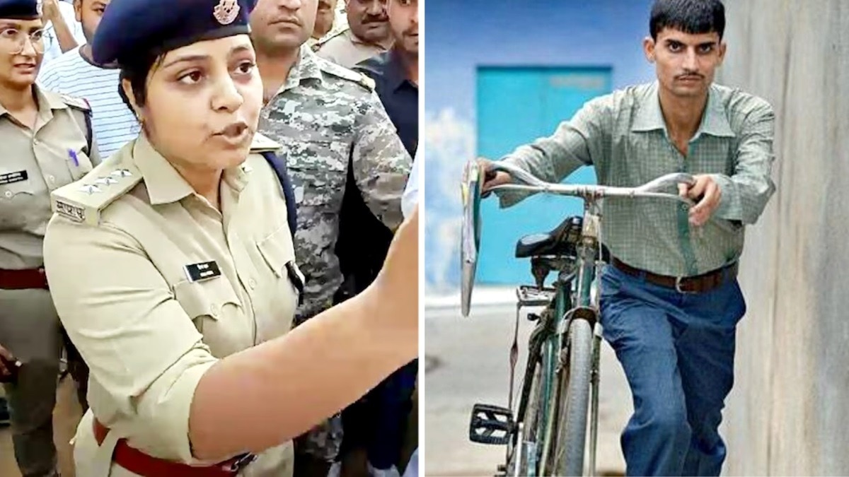 CSP हिना खान और RTI कार्यकर्ता आशीष चतुर्वेदी.(File Photo:ITG)