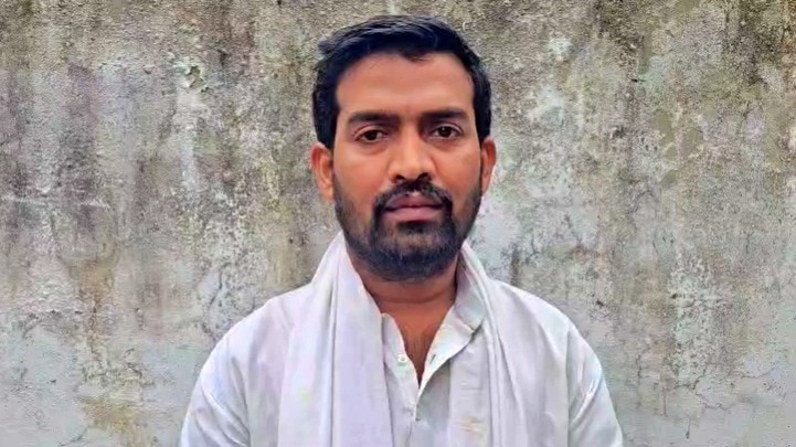 BJP's Majhawan Mandal Vice President Bhonnu Singh (Photo- ITG)