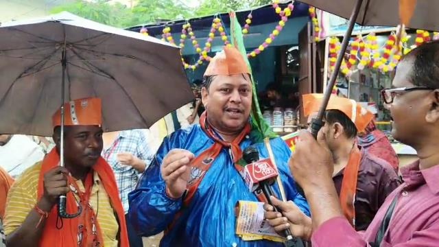 भारी बारिश से कई सभाएं रद्द रहीं.(Photo: Prahalad Kumar/ITG)