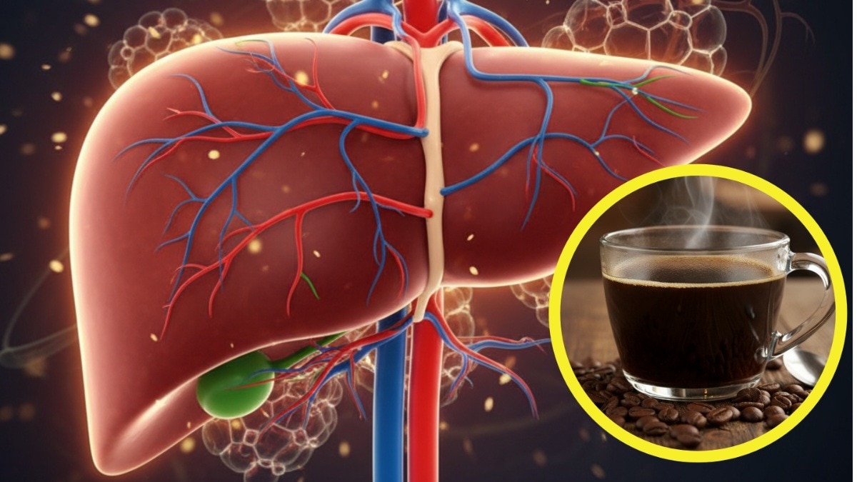 कॉफी लिवर के लिए कितनी फायदेमंद है (Photo: AI generated)