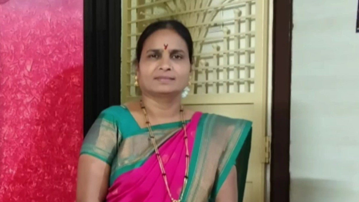 मृतक महिला आशा संजय गवली. (Photo: Screengrab)