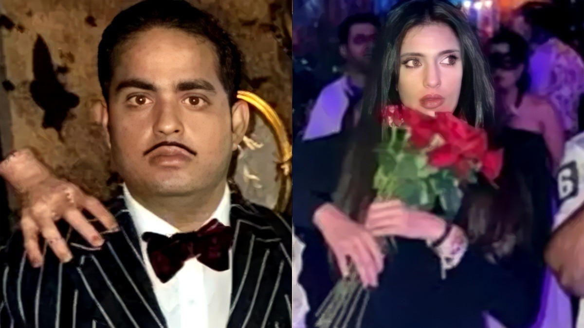 Ambani Halloween Party: अंबानी परिवार की डरावनी पार्टी, काली ड्रेस में श्लोका का रूप देख आकाश भी चौंके