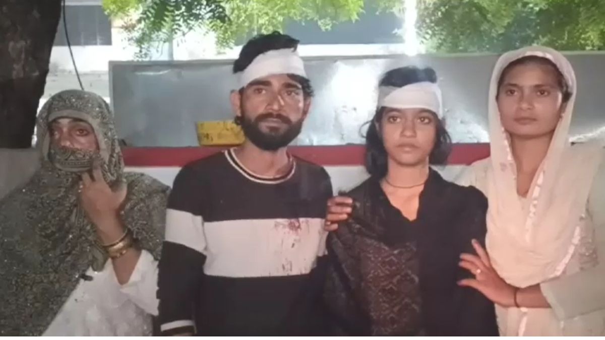 पड़ोसन भाभी को बार-बार सलाम कर रहा था युवक, चलने लगे लाठी-डंडे