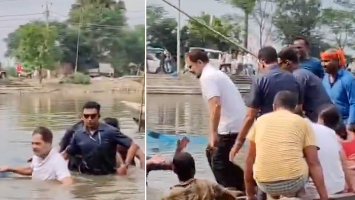 ...जब मछली पकड़ने के लिए राहुल गांधी ने तालाब में लगाई छलांग- VIDEO