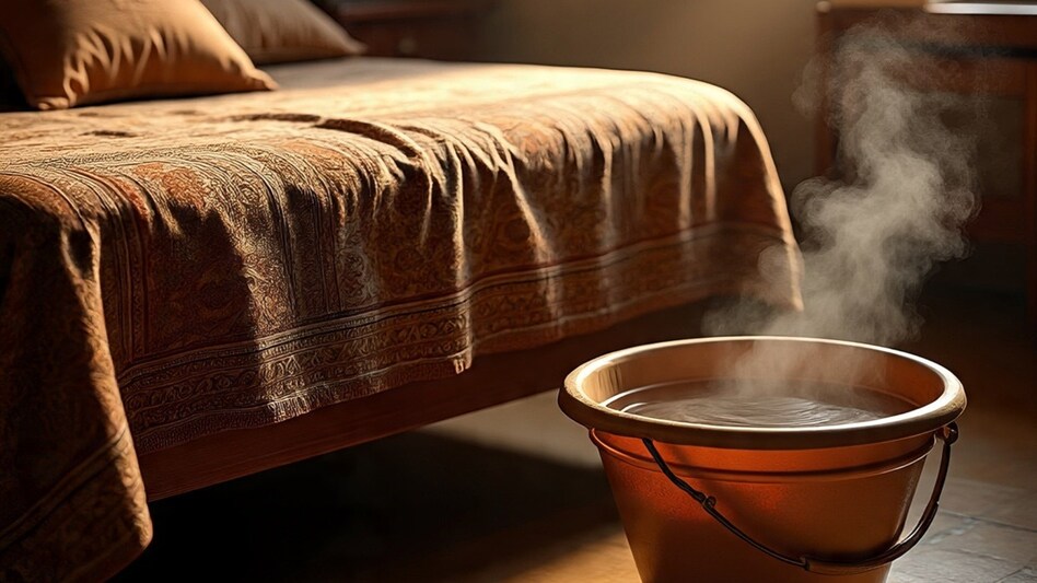 Mother kept boiling water near the bed, innocent child fell and died (Photo: AI Image) Mother kept boiling water near the bed, innocent child fell and died (Photo: AI Image)