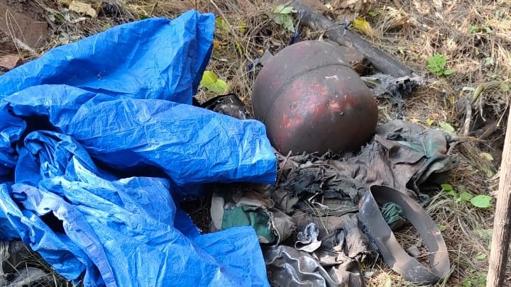 कुलगाम में आतंकी ठिकाना ध्वस्त (Photo: Screengrab)