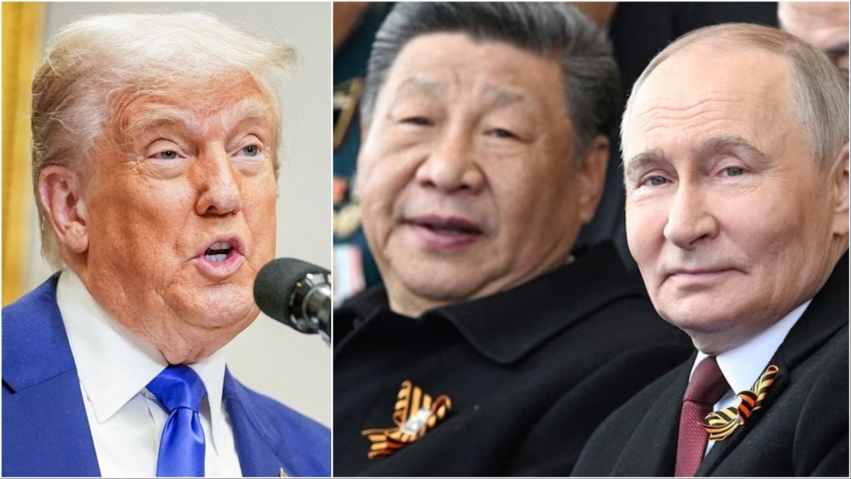 Donald Trump, Xi Jinping, Vladimir Putin,