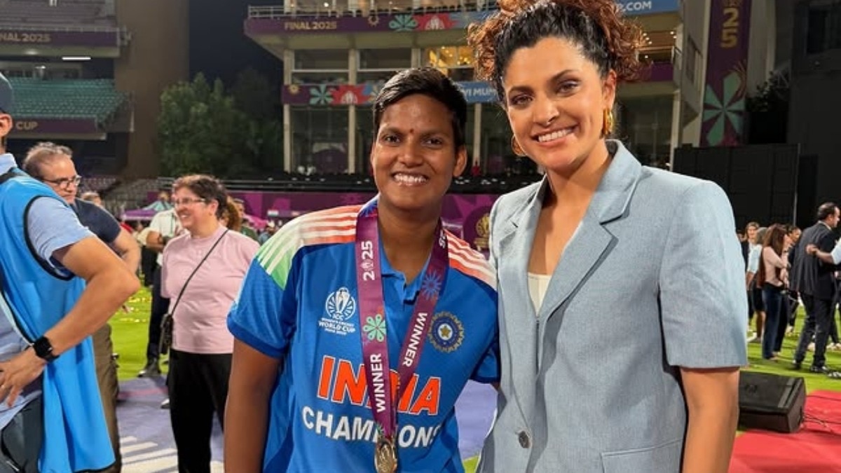 &#039;जब नीली जर्सी वाली लड़कियों ने ट्रॉफी उठाई...&#039;, नम हुईं सैयामी की आंखें