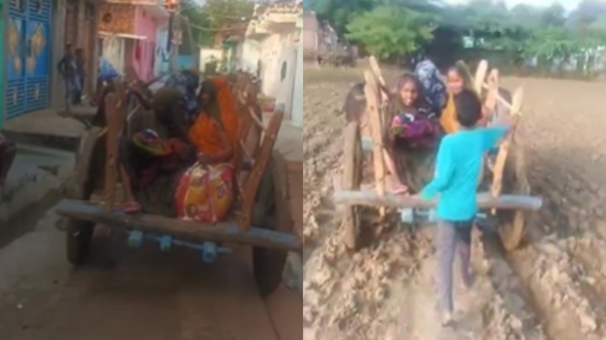 शिकायत के बावजूद अब तक सड़क नहीं बनी.(Photo: Screengrab)