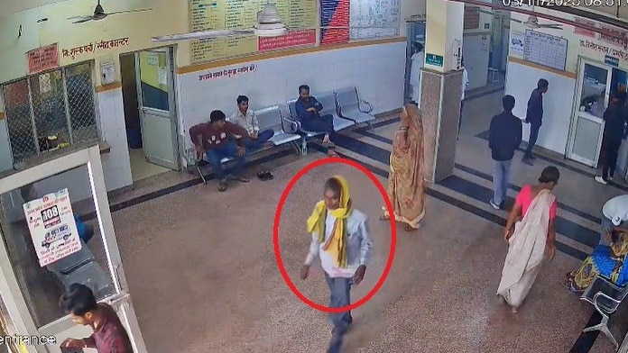 बांदा जिला अस्पताल में चोरी (Photo- Screengrab)