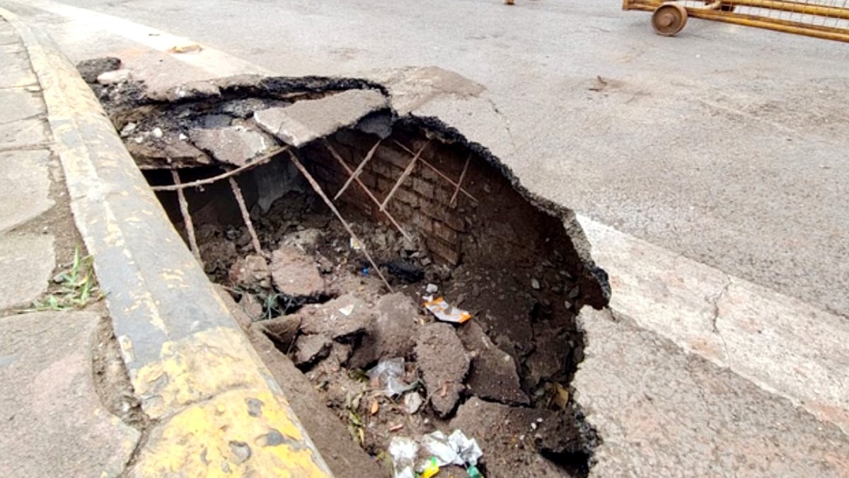 चूहे खा गए 75 साल पुराना पुल... इंदौर में शास्त्री ब्रिज का हिस्सा ढहने पर नगर निगम का हैरान करने वाला दावा, इंजीनियरों ने दावे को नकारा