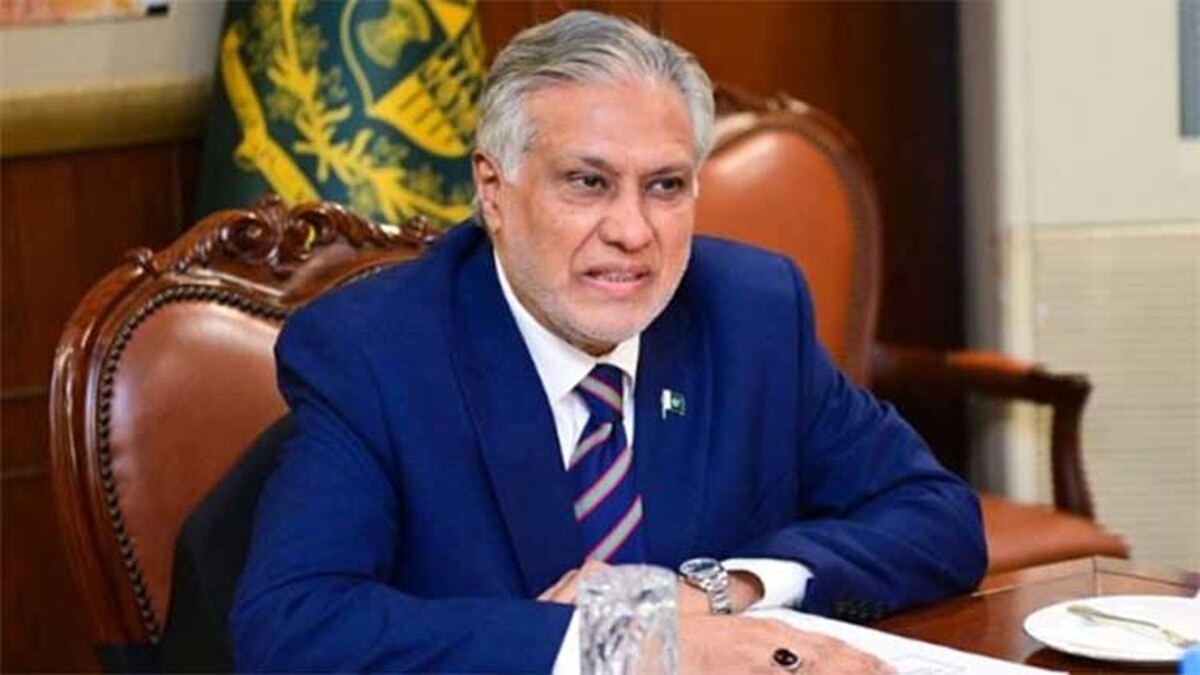 Pakistan's Foreign Minister Ishaq Dar