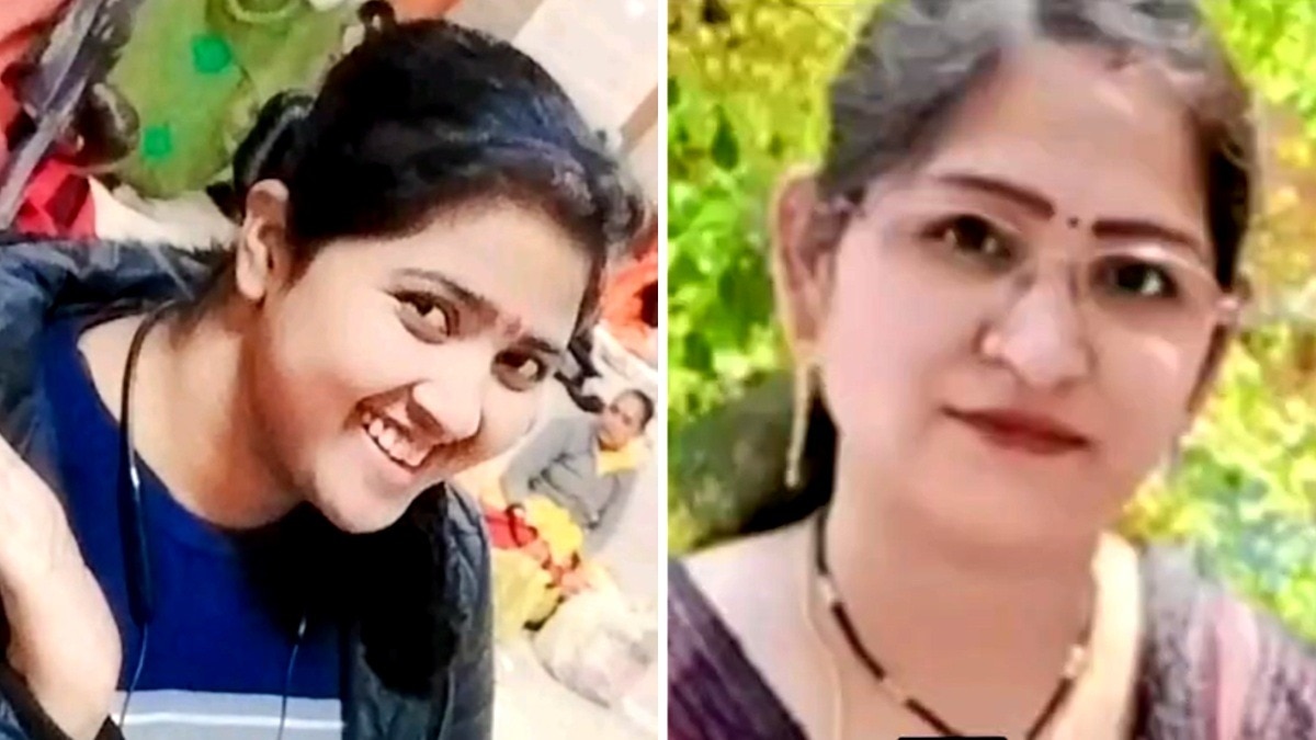 बाएं से आरोपी मयूरी और मृतका लता. (File Photo:ITG)