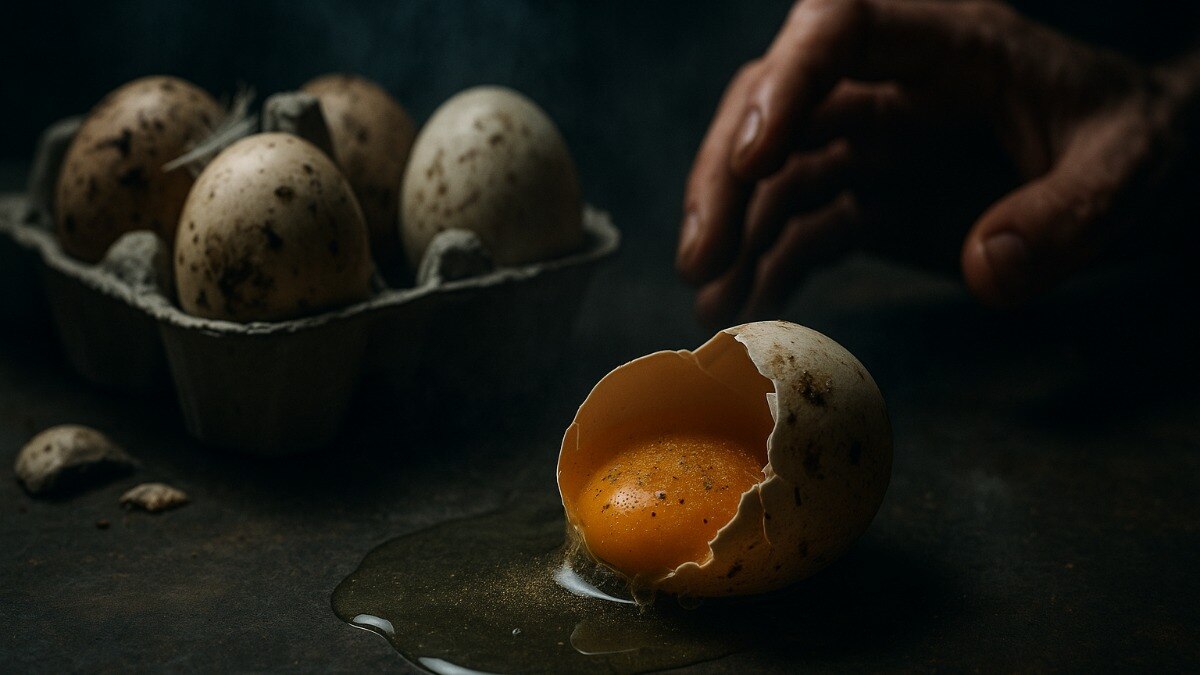 अंडा प्रोटीन का काफी अच्छा सोर्स होता है. (Photo: AI Generated)
