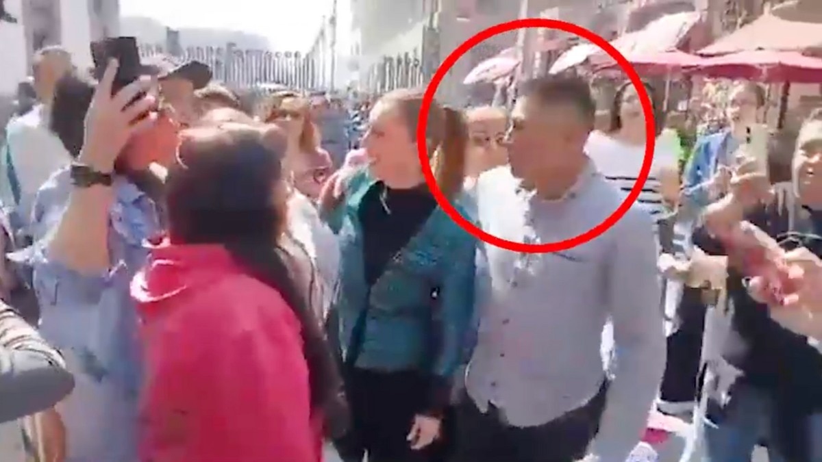 मेक्सिको की राष्ट्रपति क्लाउडिया शेनबॉम के साथ छेड़छाड़ (Photo: Reuters)