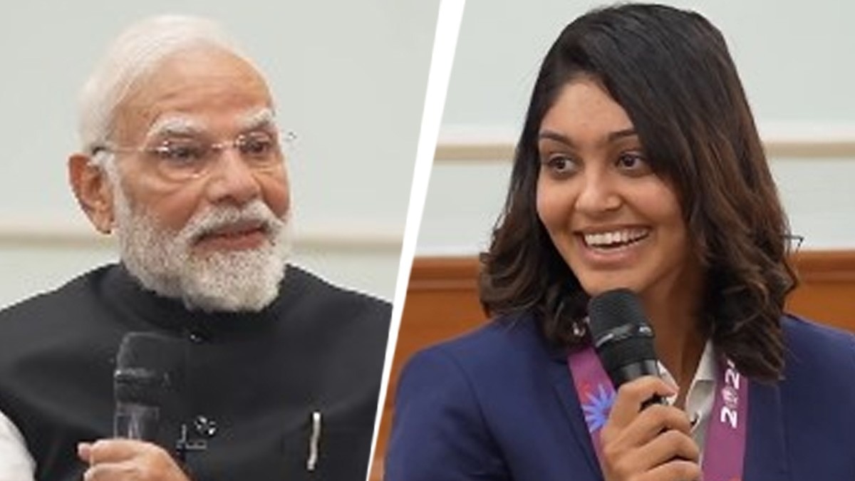 ‘सर, आपका स्किनकेयर रूटीन क्या है, बहुत ग्लो करते हो?’ हरलीन देओल के मजेदार सवाल पर ऐसा दिखा PM मोदी का रिएक्शन