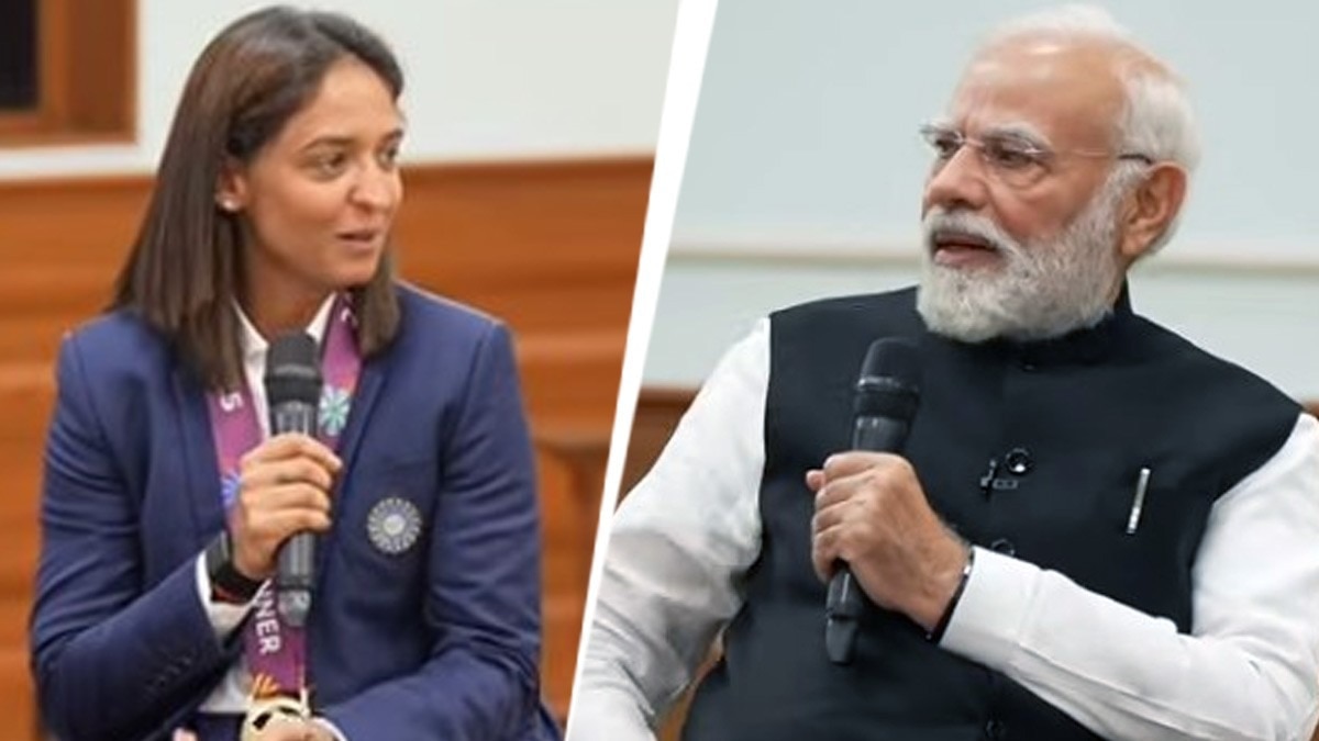 Harman and PM Modi cover image.