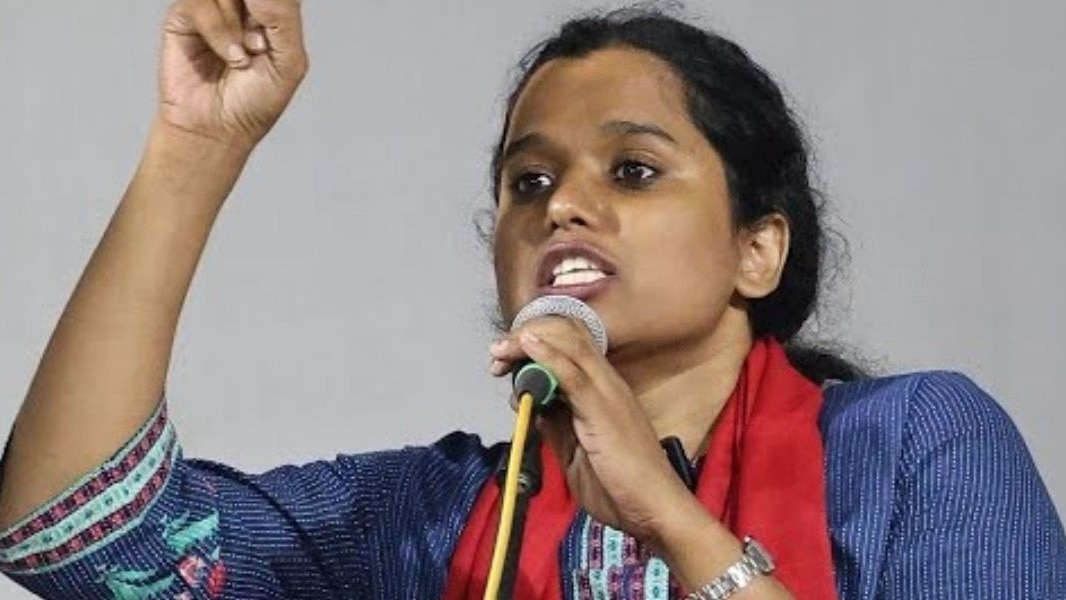 उत्तर प्रदेश के बनारस की अदिति मिश्रा ने 2025 में जेएनयूएसयू अध्यक्ष पद की दौड़ जीती. (Photo: ITG)