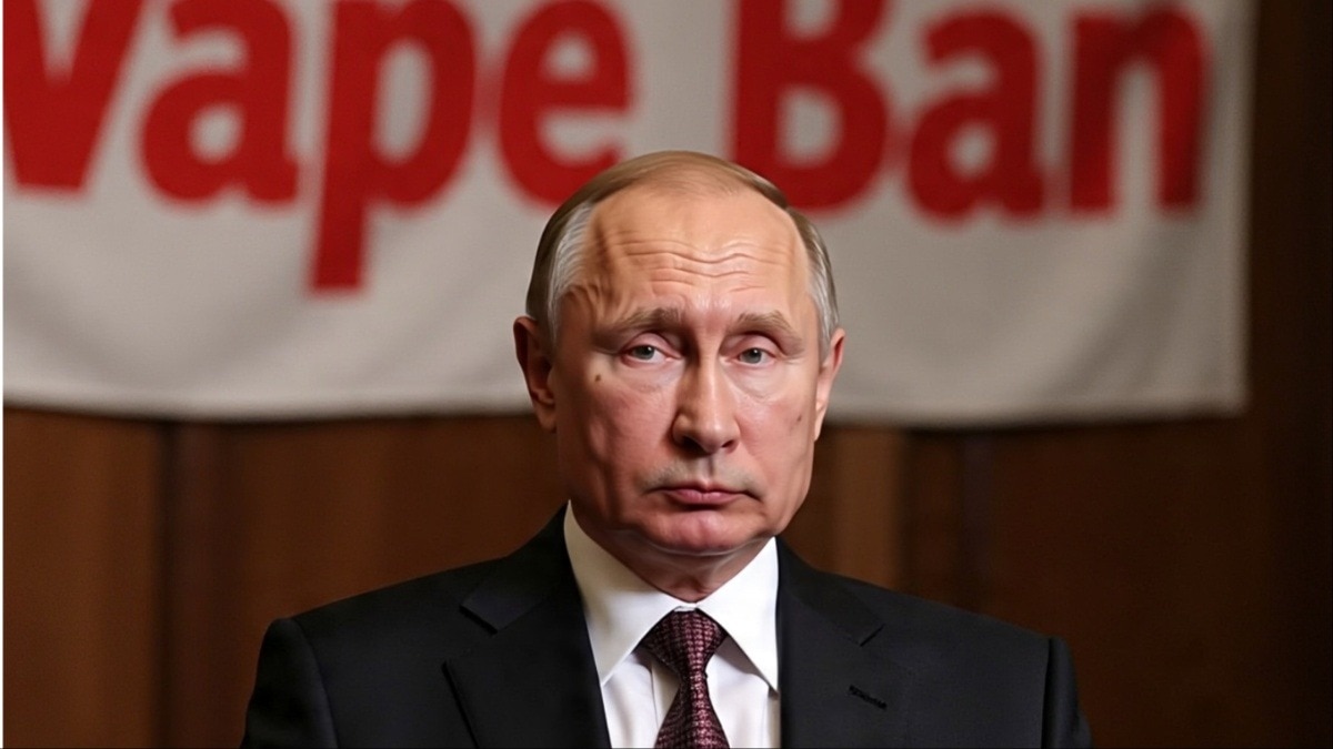 ई-सिगरेट पर बैन लगाएंगे पुतिन, छोटे खिलाड़ियों के सामने खडे होकर की ऐसी घोषणा