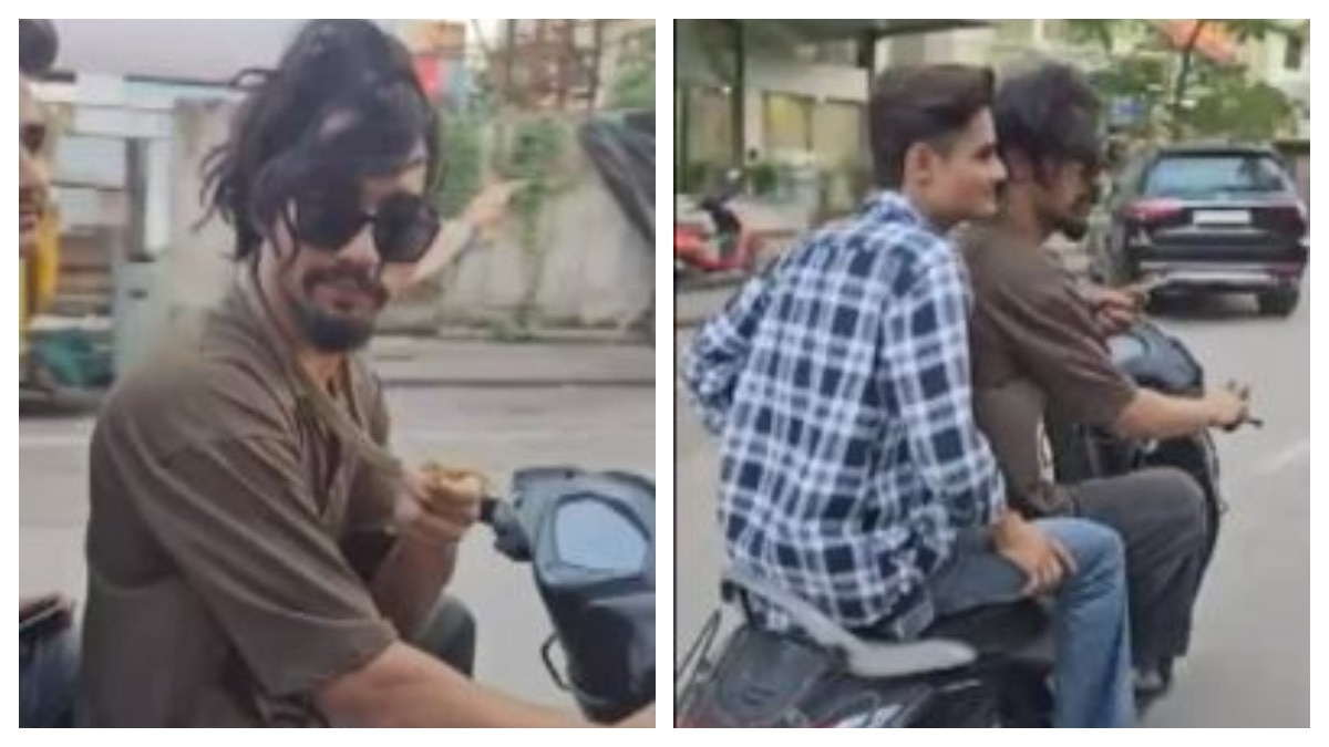 लोगों ने की युवक पर कार्रवाई की मांग (Photo: Screengrab)