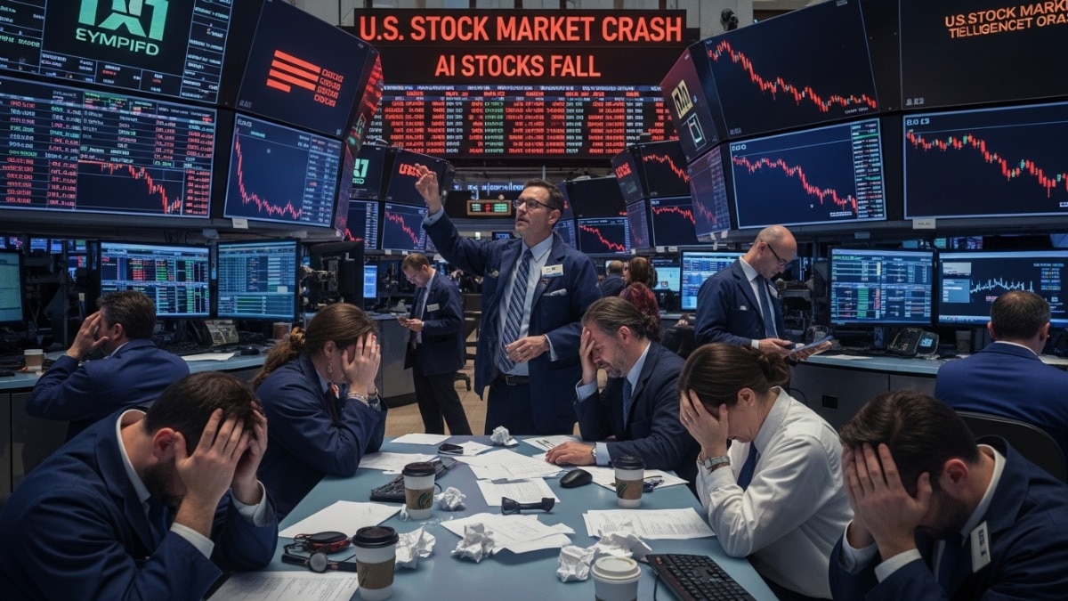 फटने लगा AI का बुलबुला, US में हाहाकार...  1.5 लाख नौकरियां साफ, बाजार बेहाल!