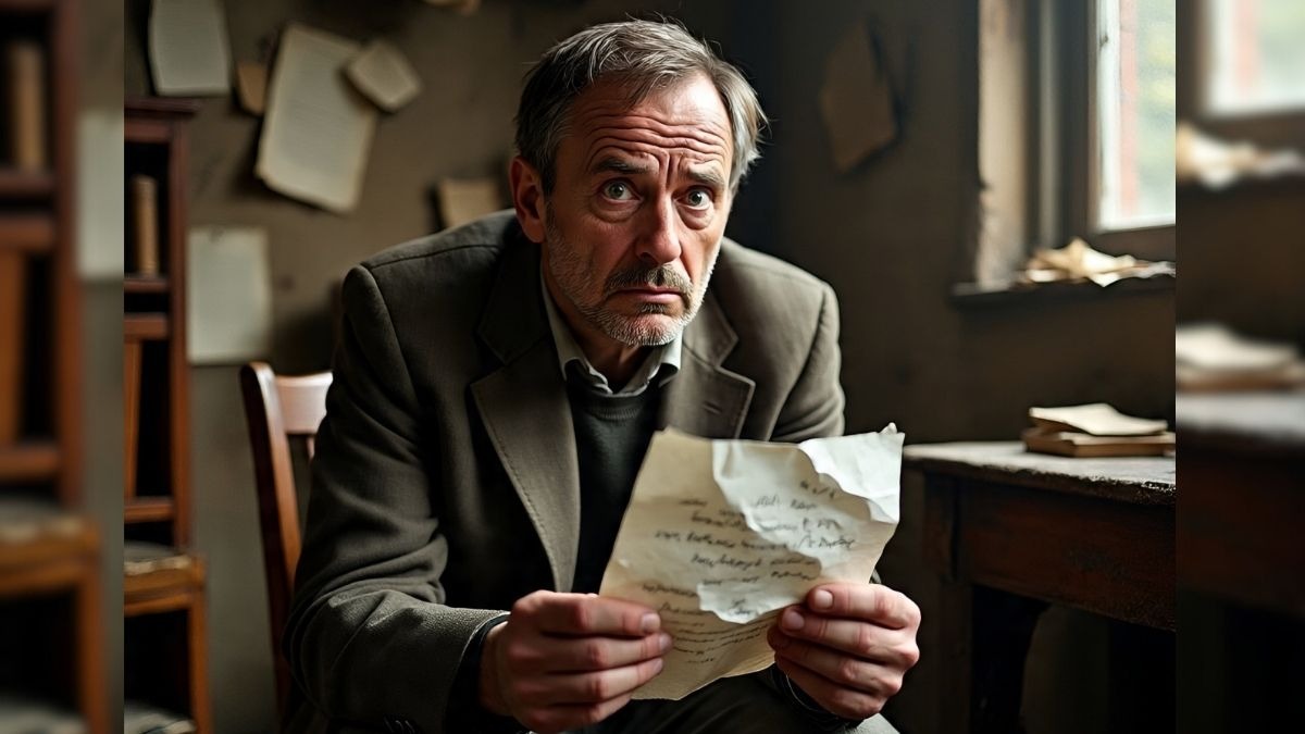 आपके बेडरूम में भूत है! जब शख्स को घर के बाहर मिला डरावना नोट