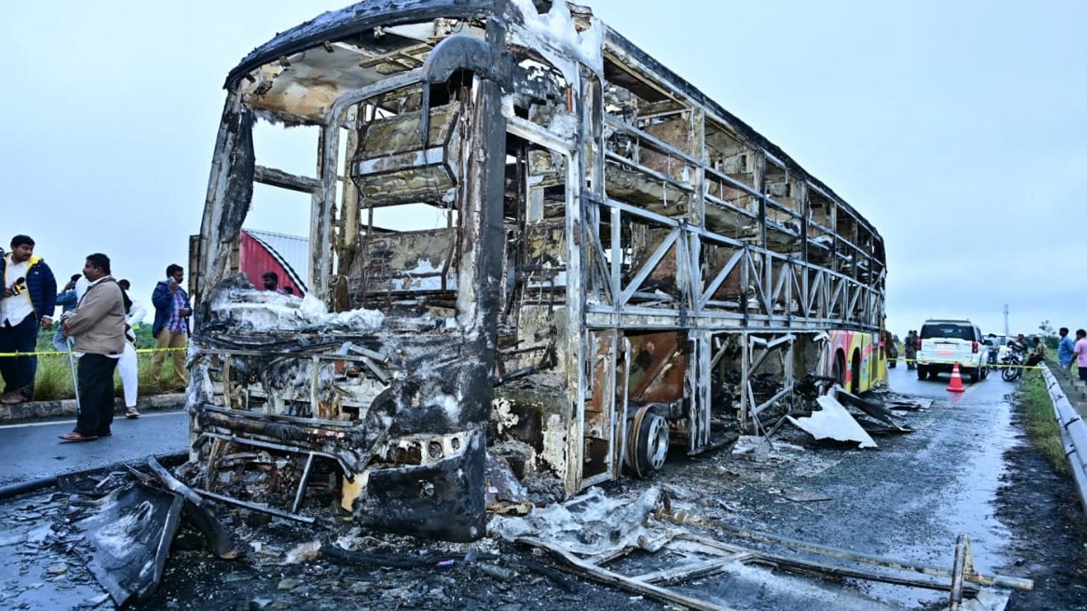 Andhra bus fire