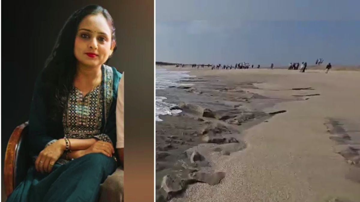 23 साल की ज्योति समंदर में डूब गई. (Photo: ITG)