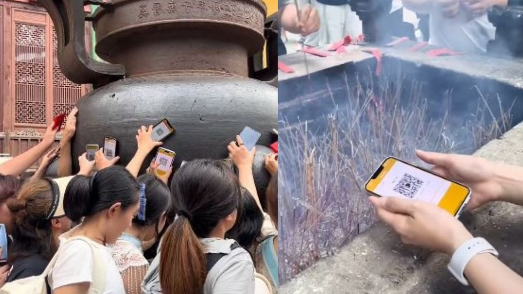 क्यों चाइना के लोग अपने पेमेंट QR को मंदिर के धूप दान को दिखा रहे, जानें कारण