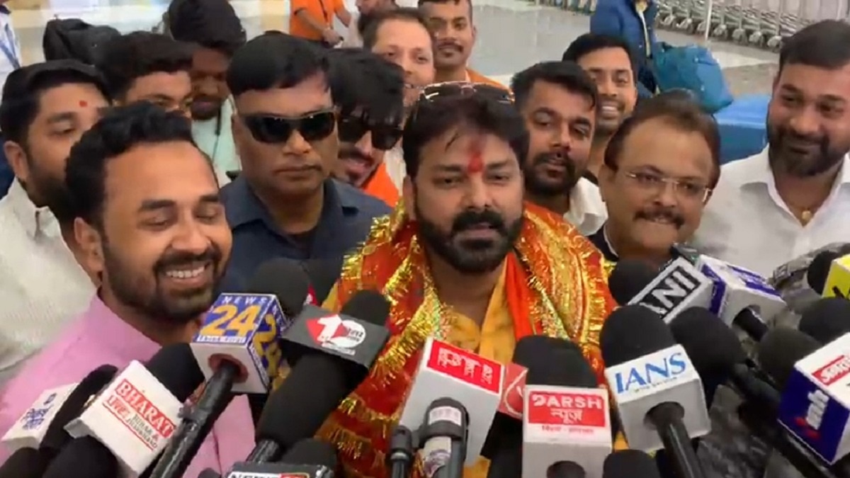 पवन सिंह ने NDA की जीत का जताया भरोसा. (Photo: ITG)