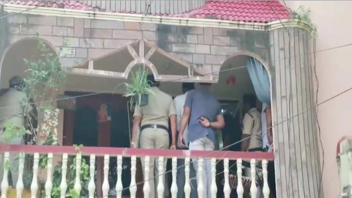 Police at crime scene