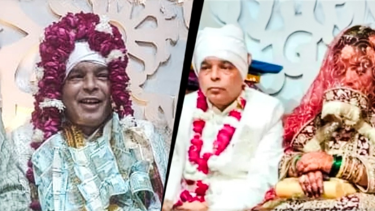 पत्नी के साथ परवेज आलम उर्फ गुड्ड. (File Photo: Bs arya/ITG)