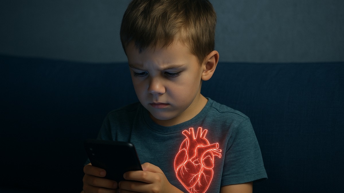 टीवी, गेम और मोबाइल से बच्चों का दिल हो रहा बीमार! रिसर्च में हुआ बड़ा खुलासा