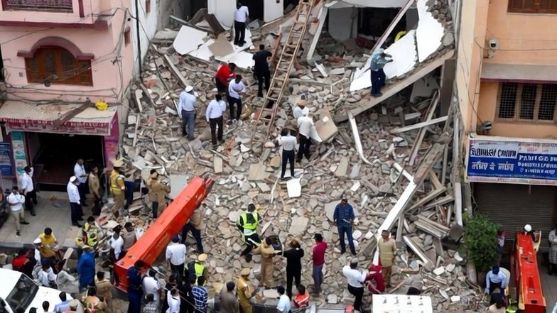 Jaipur Building Collapsed