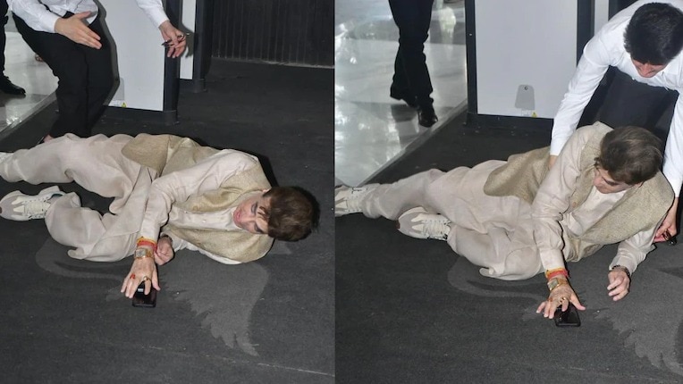 लड़खड़ाकर गिरे 83 साल के जितेंद्र, वीडियो देखकर फैन्स परेशान