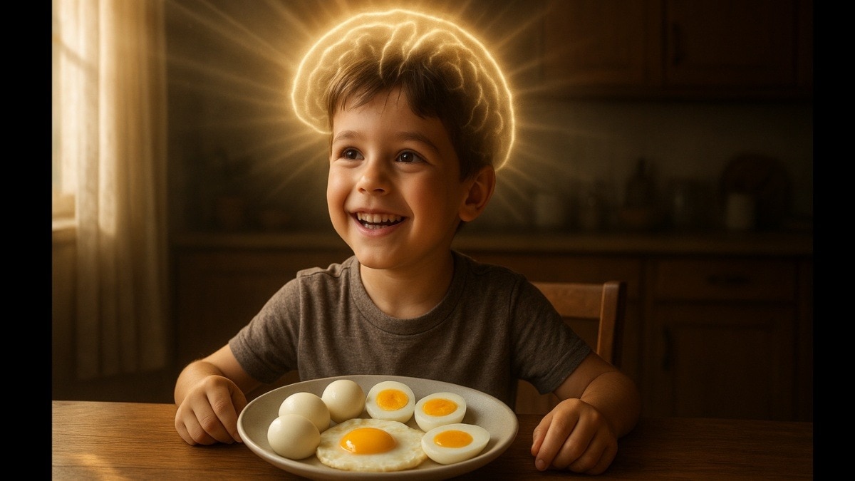 Eggs For Kids Brain Health (Photo: AI Generated)