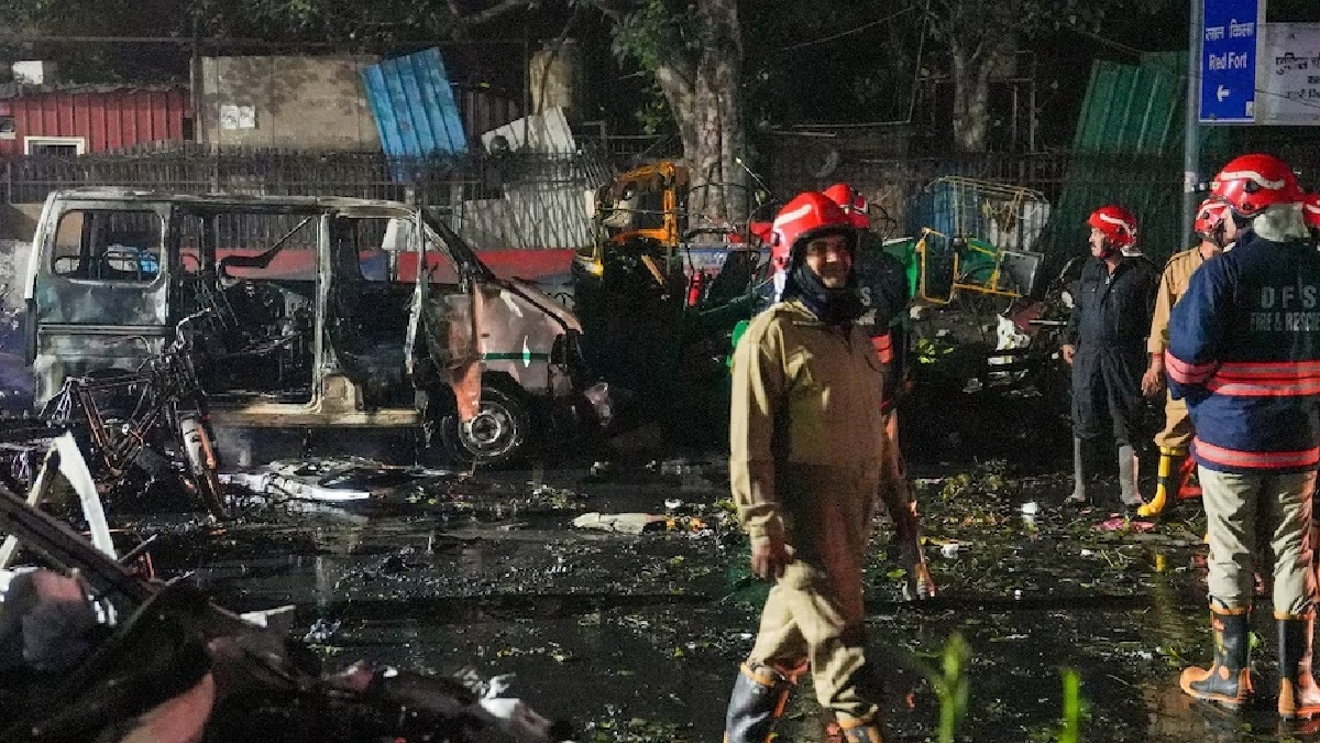 delhi blast site