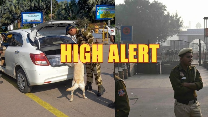 दिल्ली के लाल किला हमले के बाद कई जगहों के लिए अलर्ट जारी किया गया है. ( Photo:PTI)