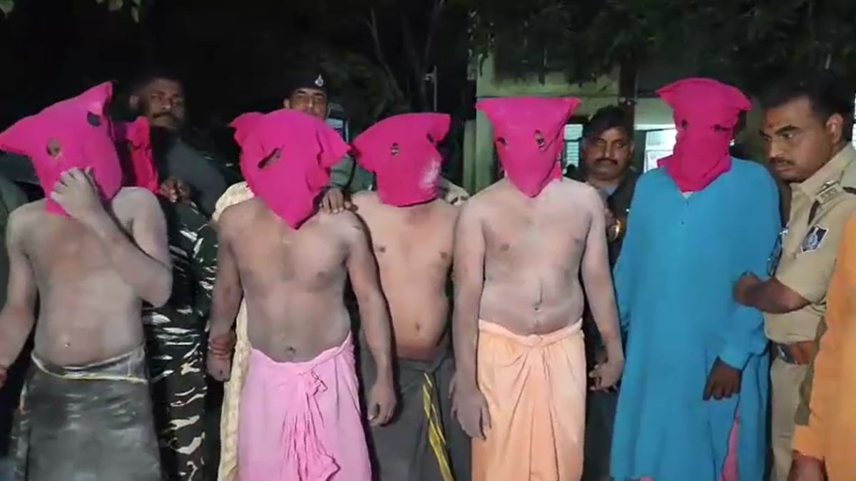 पुलिस ने आरोपियों को किया अरेस्ट. (Photo: Screengrab)