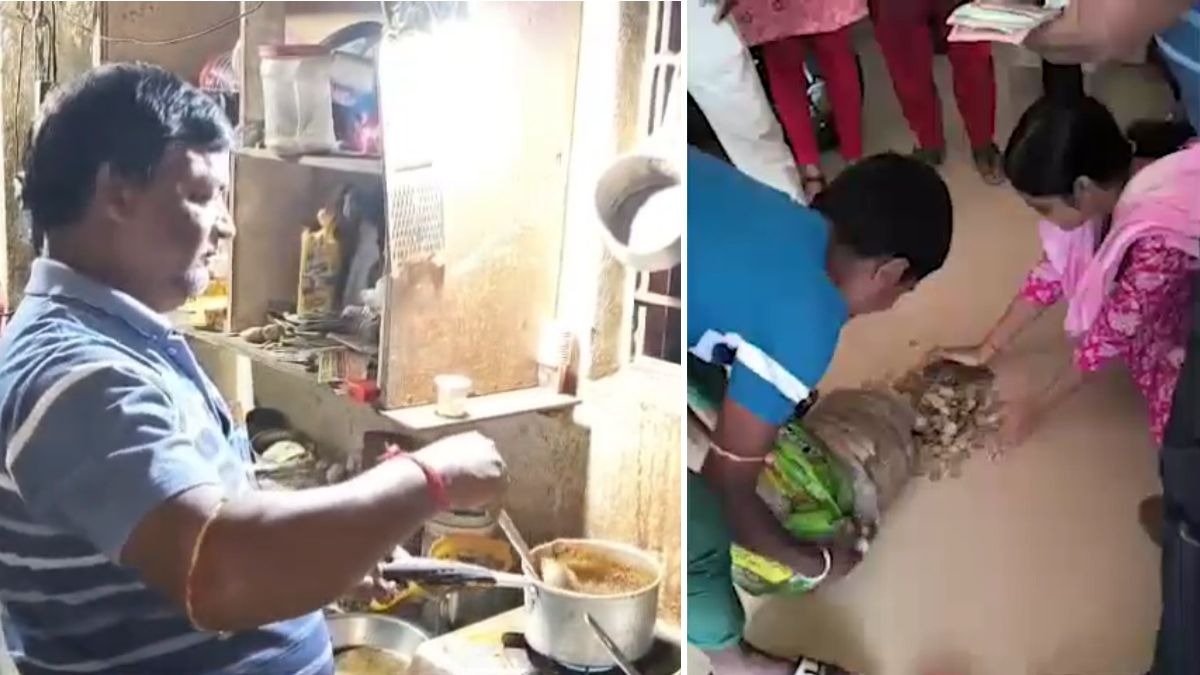 चार साल तक पिता ने जमा किए सिक्के. (Photo: ITG)