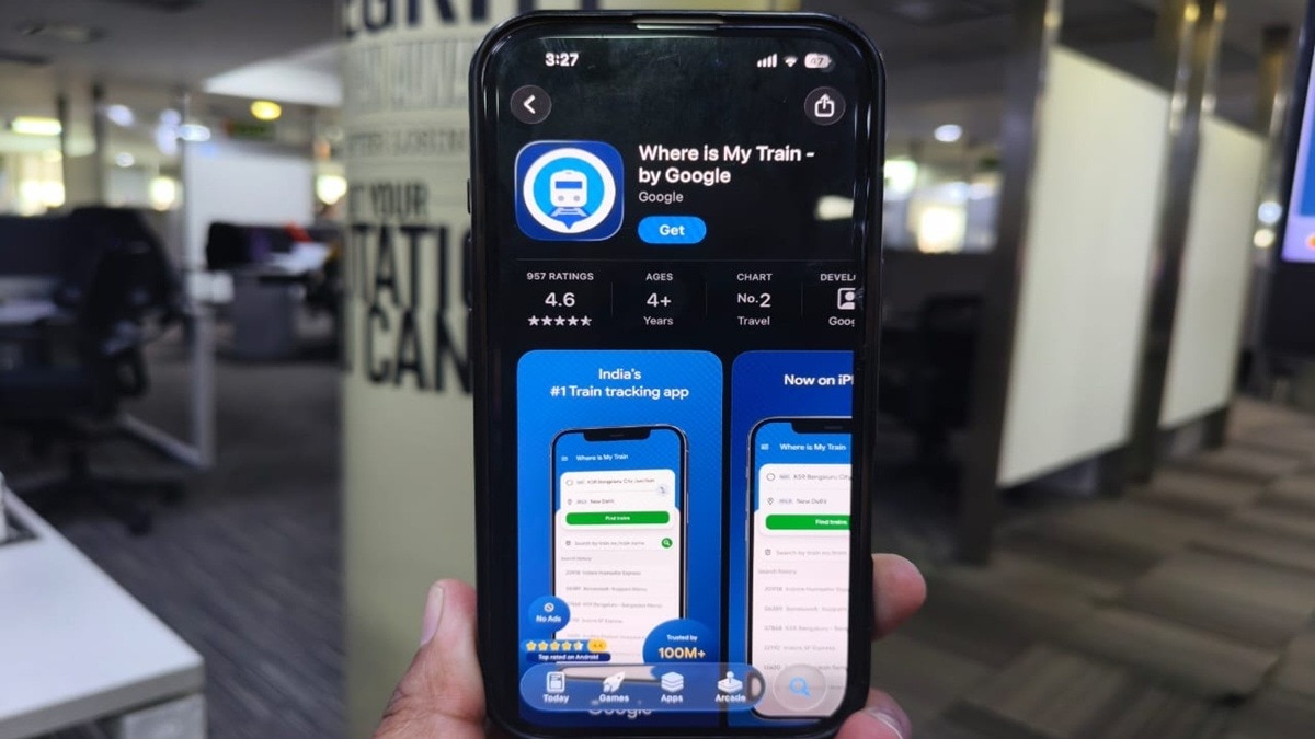 Where is my train by Google App